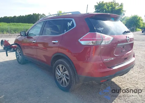 2015 Nissan Rogue S/Sl/Sv из США, поврежденный, VIN 5N1AT2MV1FC784656